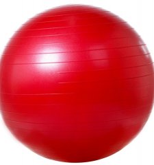 Pelota de gimnasia suave con sistema ABS 