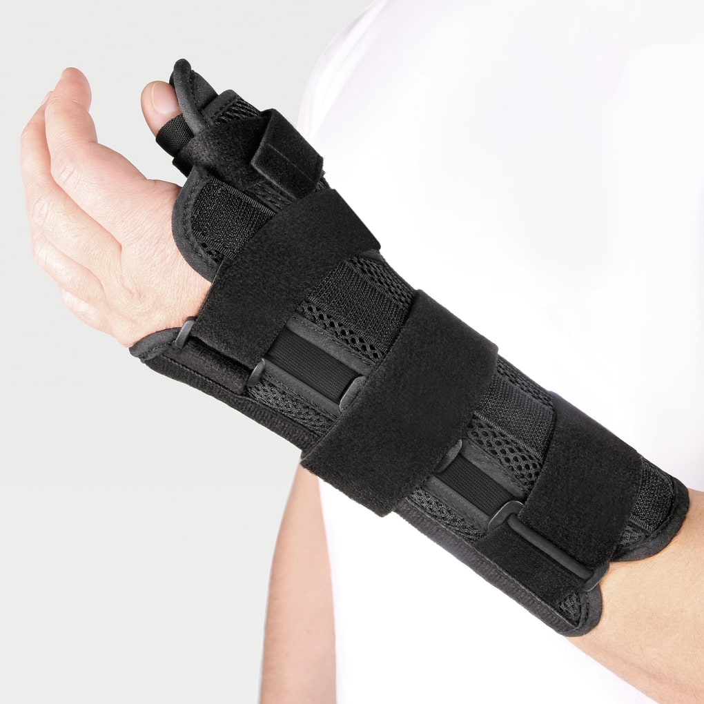 Vendaje en la articulación de la muñeca con bloqueo de pulgar WS-ST right WS-STRIGHT