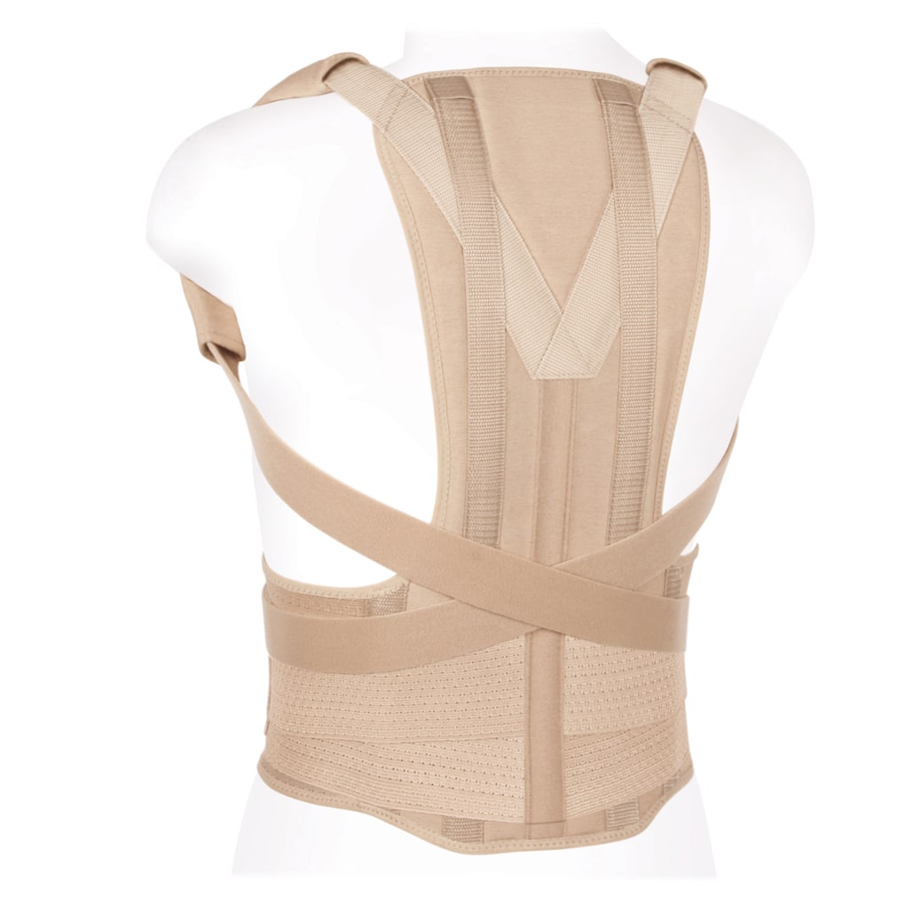 Corsé ortopédico (reclinador) reforzado para los adultos QC-02 КК-02