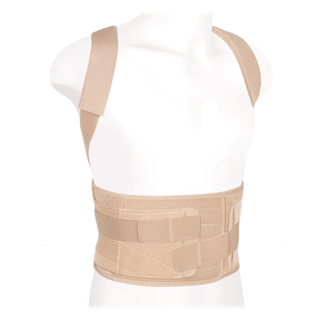 Corsé ortopédico (reclinador) reforzado para los adultos QC-02 КК-02