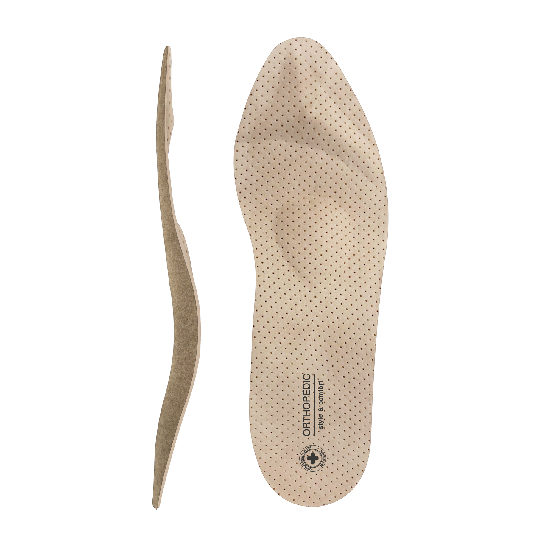 Plantillas ortopédicas para zapatos de modelo abierto LUM207