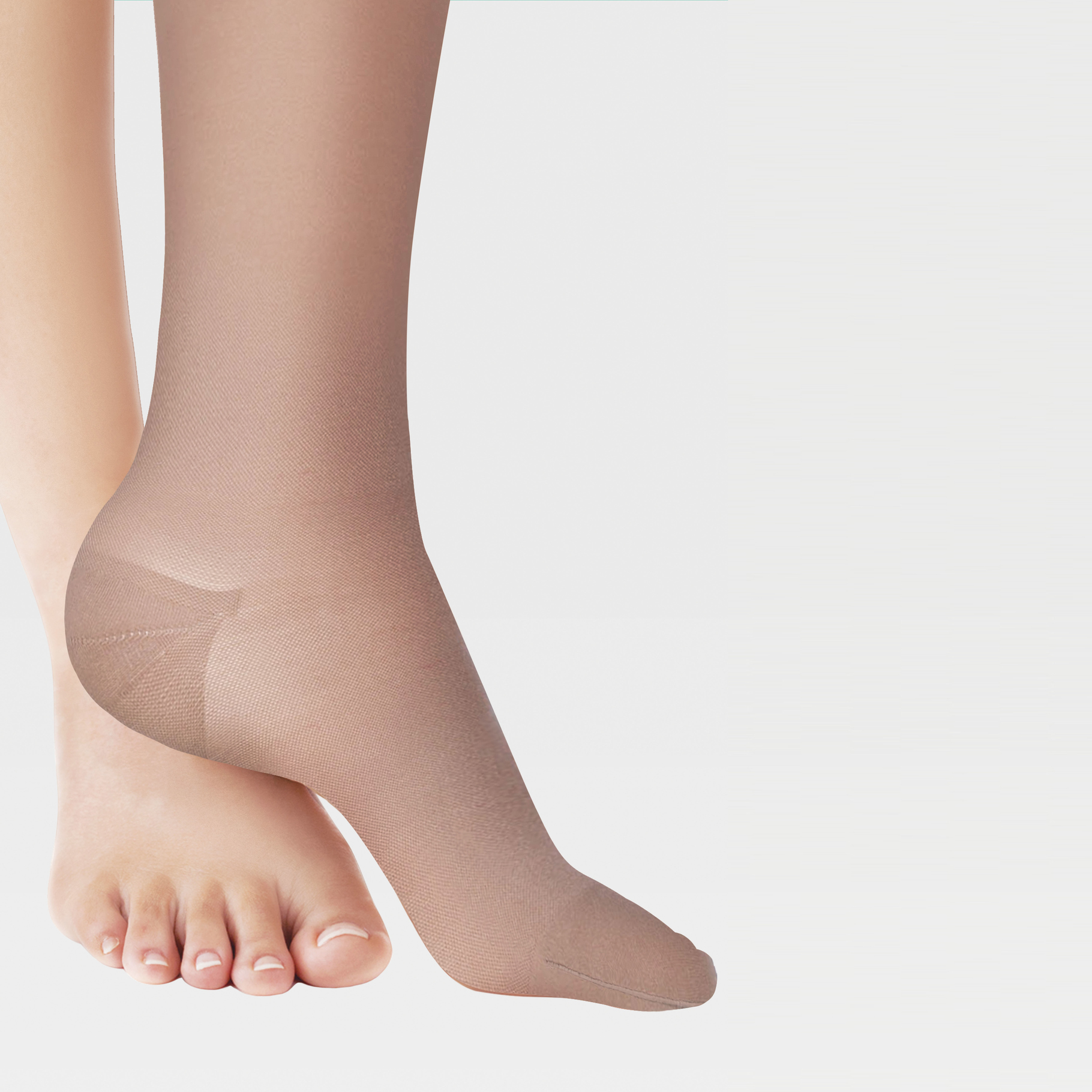 Calcetines hasta la rodilla con punta cerrada ID-200
