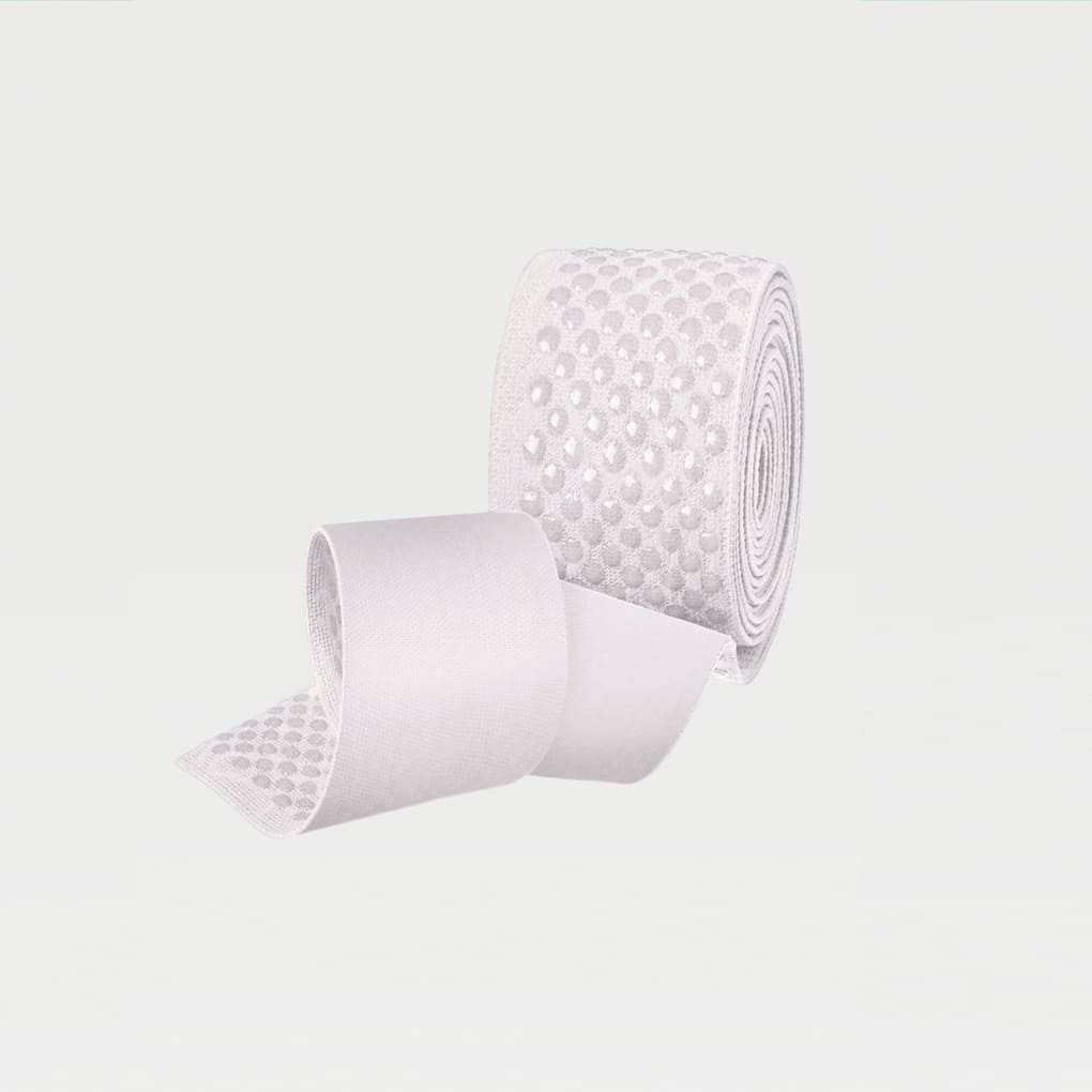Medias antiembólicas con banda elástica simple a base de silicona ID-380