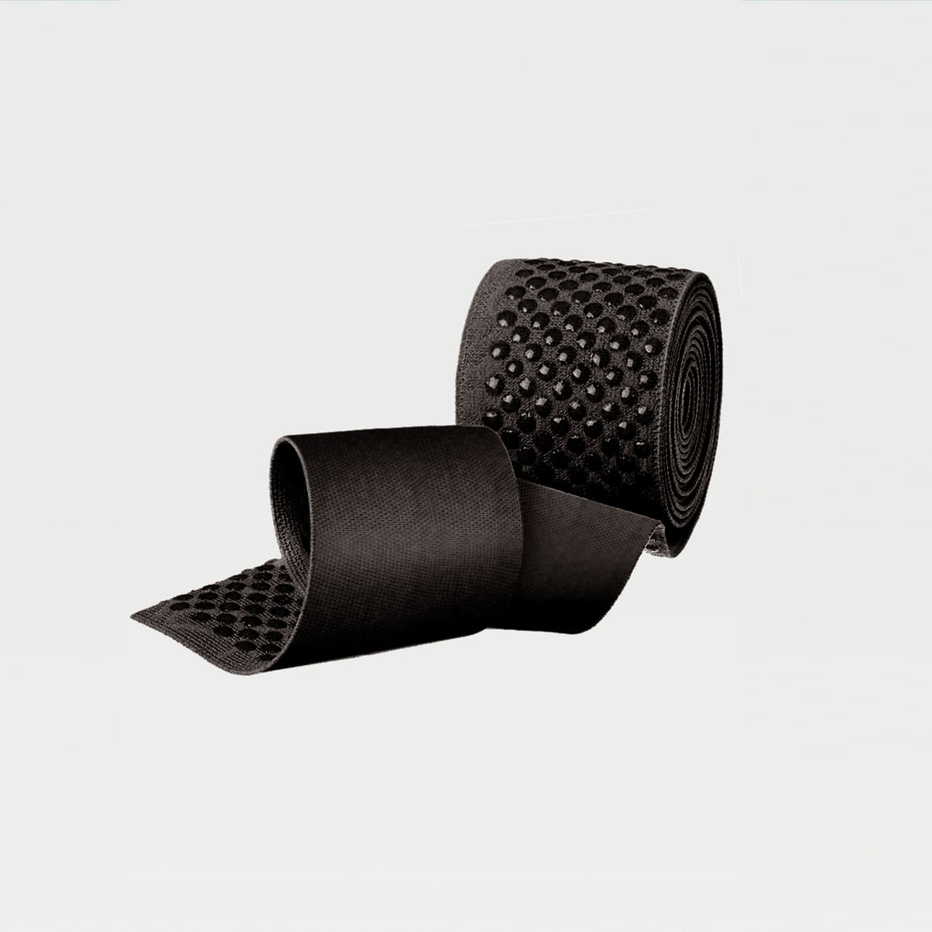 Medias de muslo ancho de punta cerrada de silicona con banda elástica simple ID-300W
