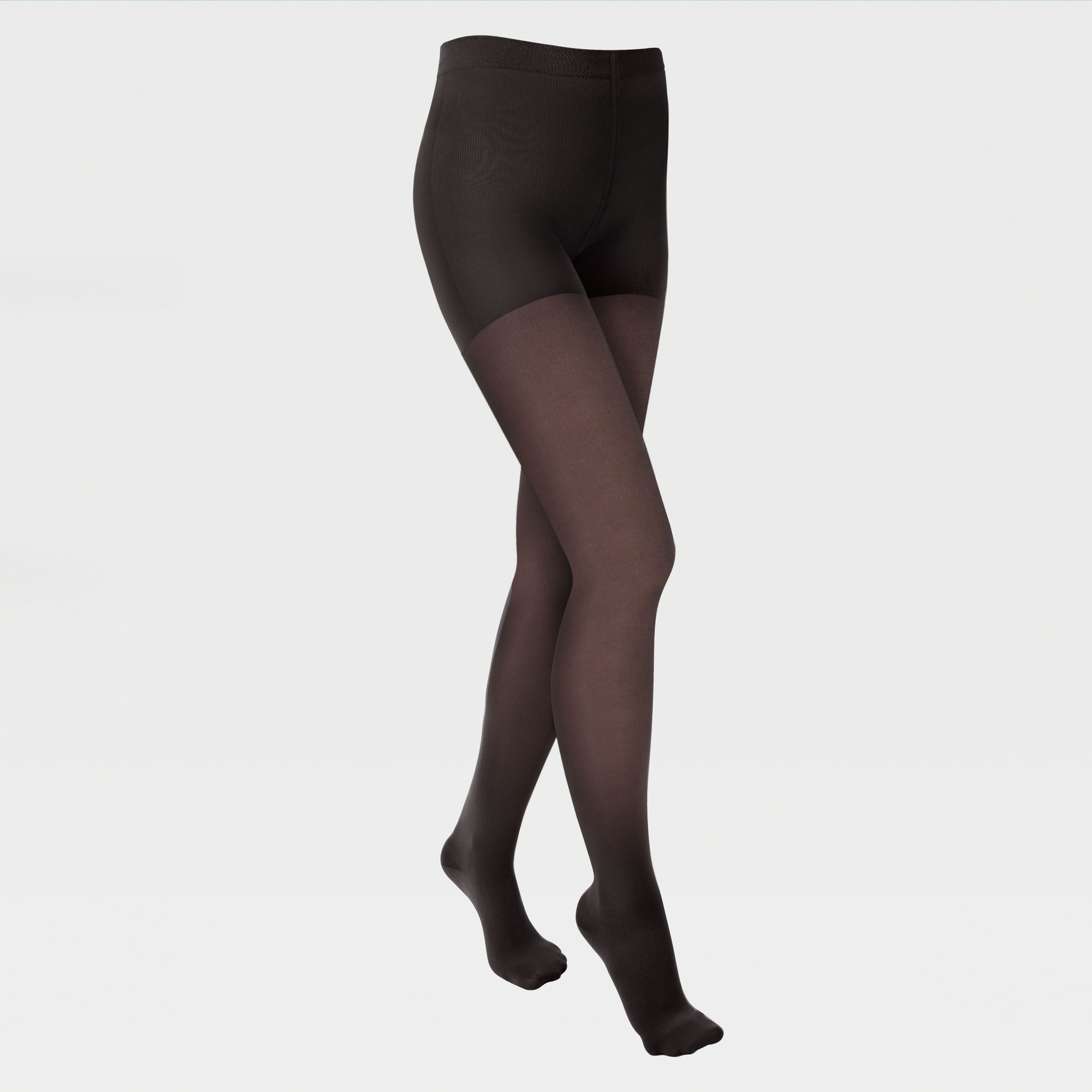 Medias de punta cerrada transparente translúcido para mujer ID-100T
