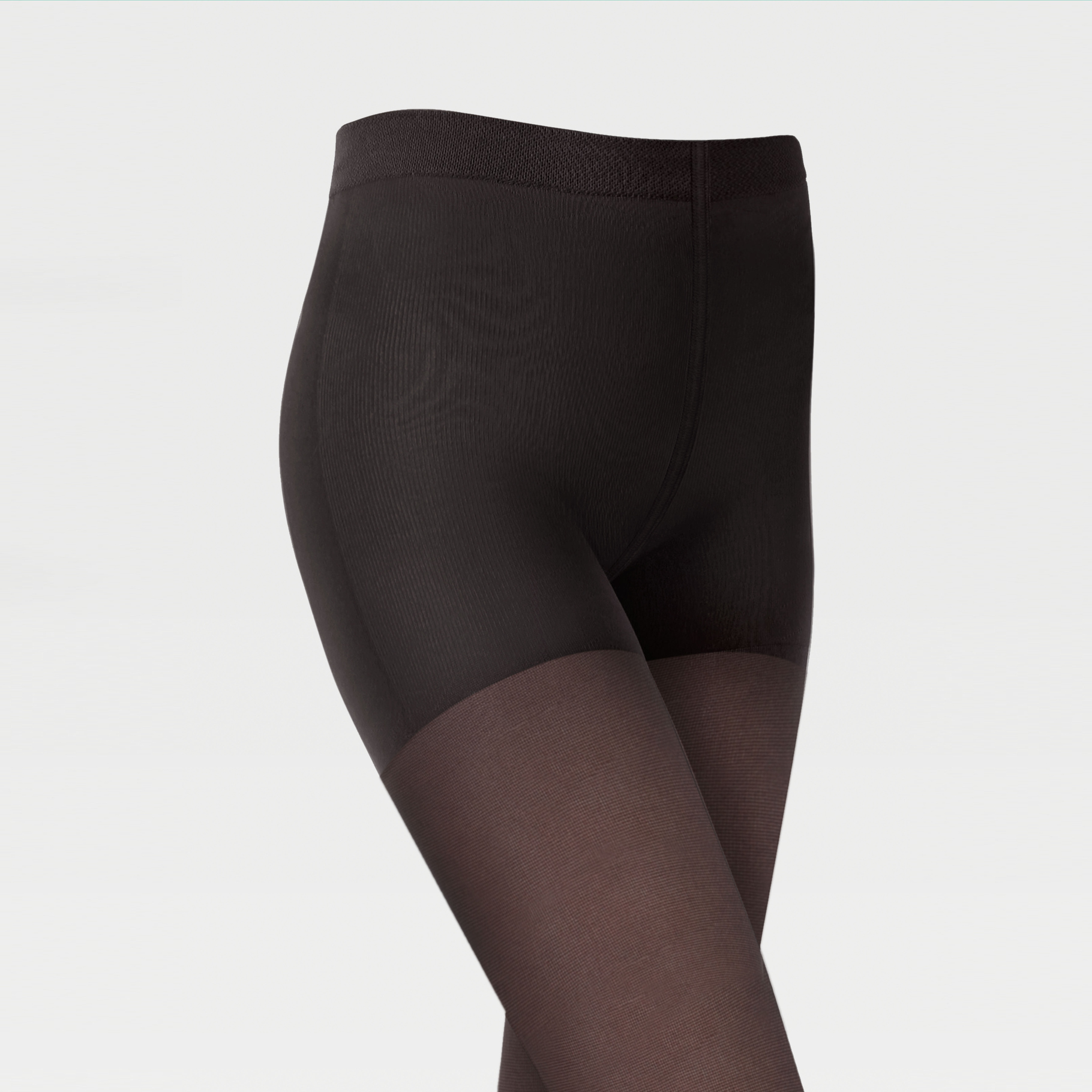 Medias de punta cerrada transparente translúcido para mujer ID-100T